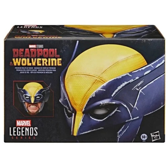 Marvel Legends Deadpool & Wolverine Wolverine Premium Roleplay Mask Prop Replica - Picture 3 of 5